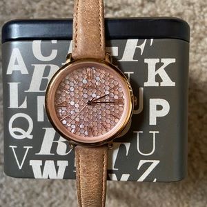 Opal Fossil Watch